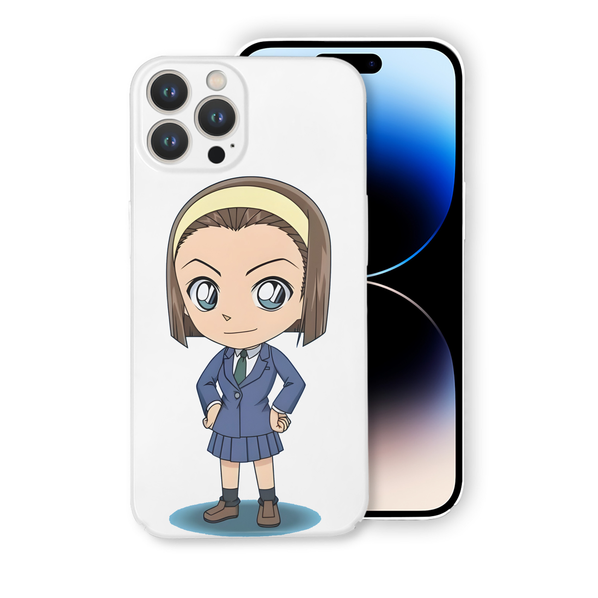 （画像用） 名探偵コナン 吉田 歩美 よしだ あゆみ Detective Conan my Yeager 【iPhone 14シリーズ対応】ハードケース